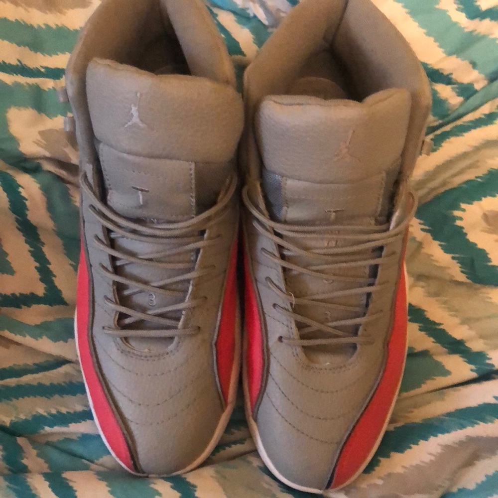 Pink Jordan 12s